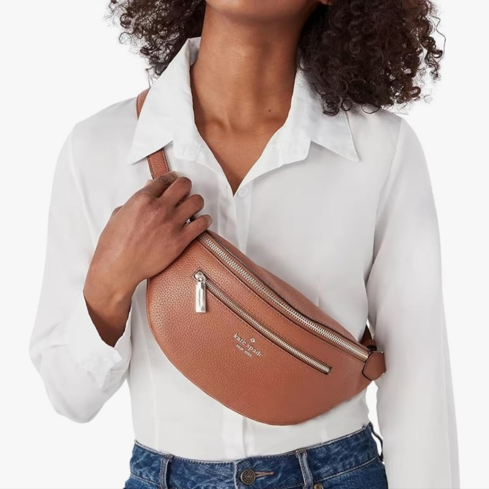 Kate Spade New York Women's Leila Pebbled Leather Belt Bag